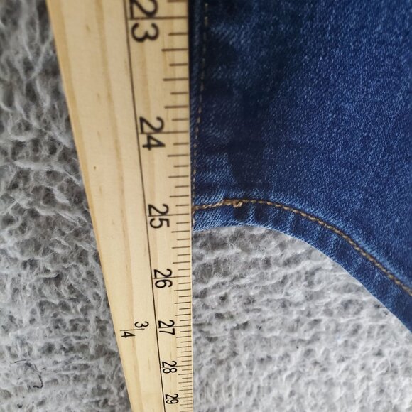 Old Navy Jeans Womens Size 6 Blue The Boyfriend Classic Fit Stretch Denim - Picture 7 of 12